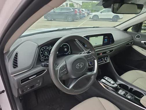 White 2023 Hyundai SONATA Limited