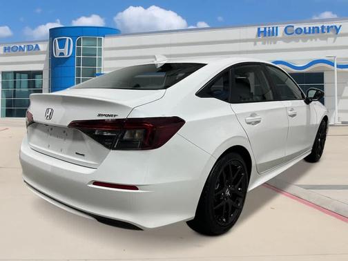 Platinum White Pearl 2026 Honda Civic Hybrid