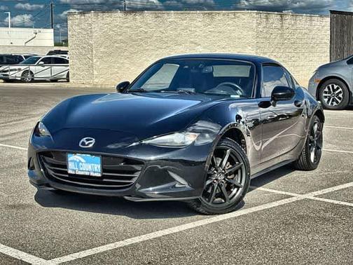 Jet Black Mica 2017 Mazda MX-5 Miata RF Grand Touring