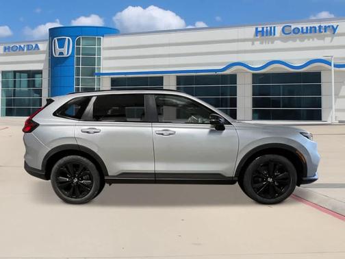 Solar Silver Metallic 2026 Honda CR-V Hybrid Sport Touring
