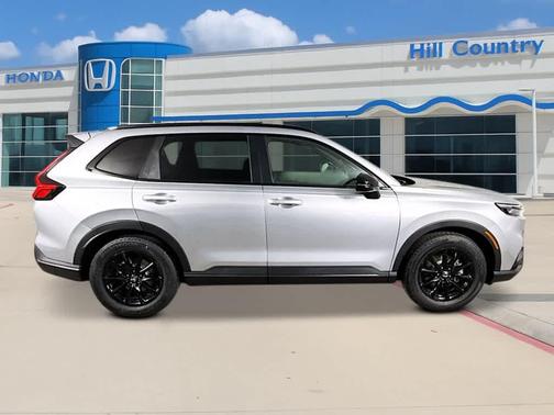 Solar Silver Metallic 2026 Honda CR-V Hybrid Sport-L