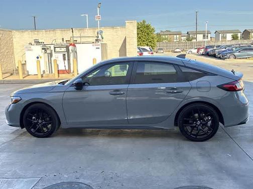 Gray 2026 Honda Civic Hybrid Sport