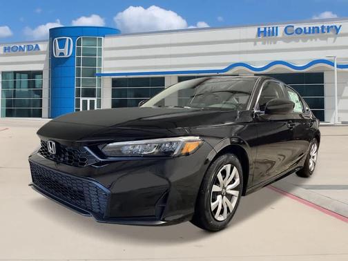 Crystal Black Pearl 2026 Honda Civic LX