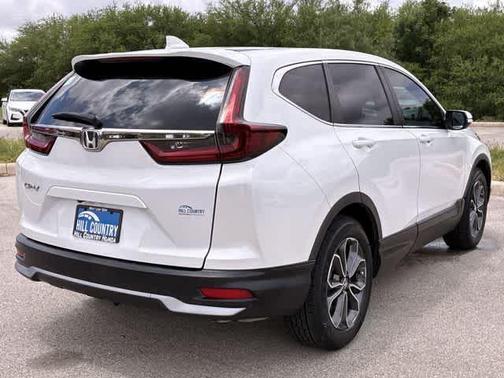 Platinum White Pearl 2021 Honda CR-V EX