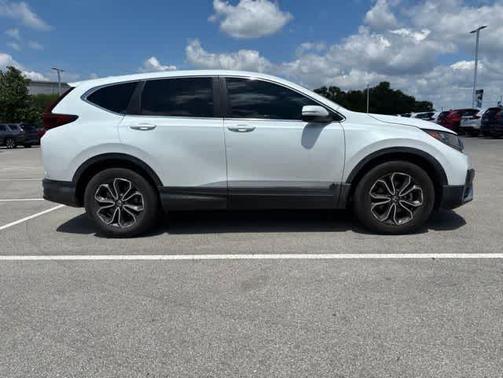 Platinum White Pearl 2021 Honda CR-V EX