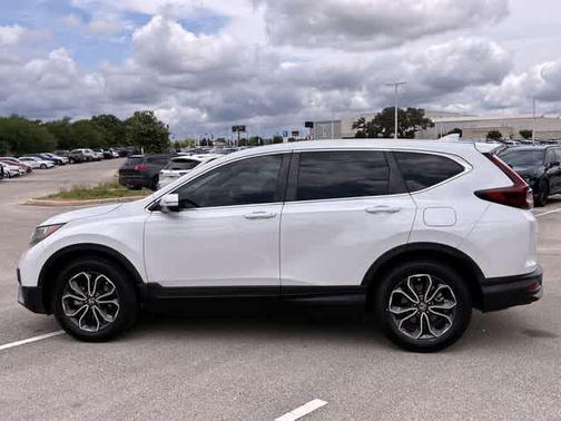 Platinum White Pearl 2021 Honda CR-V EX