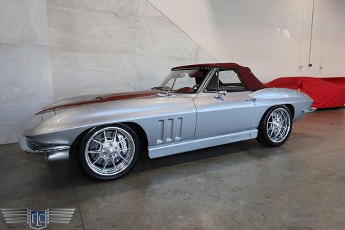 Silver 1966 Chevrolet Corvette Base
