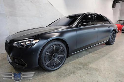 MANUFAKTUR Night Black Magno 2024 Mercedes-Benz Maybach S 580 4MATIC