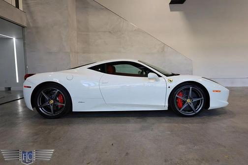 Bianco Avus 2014 Ferrari 458 Italia Base