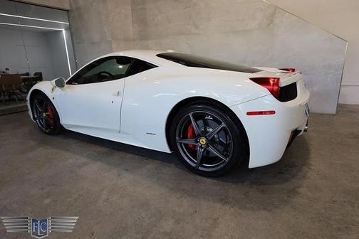Bianco Avus 2014 Ferrari 458 Italia Base
