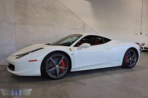 Bianco Avus 2014 Ferrari 458 Italia Base