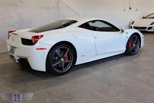 Bianco Avus 2014 Ferrari 458 Italia Base
