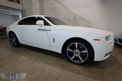 English White 2015 Rolls-Royce Wraith 2dr Coupe