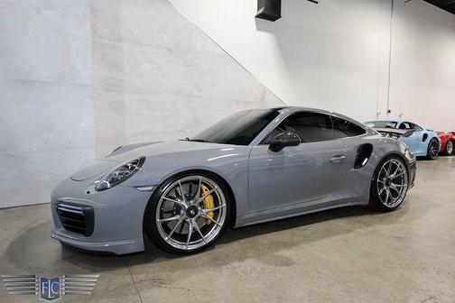 Nardo Grey PTS 2018 Porsche 911 Turbo S