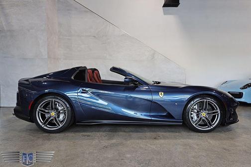 Blu Swaters 2021 Ferrari 812 GTS Convertible