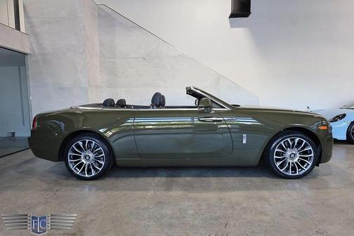 Dark Olive 2021 Rolls-Royce Dawn Convertible