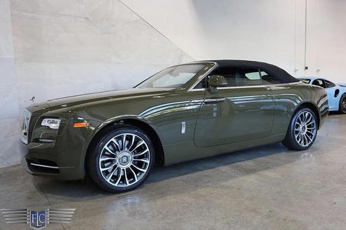 Dark Olive 2021 Rolls-Royce Dawn Convertible