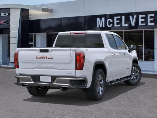 Glacier White 2026 GMC Sierra 1500 SLT
