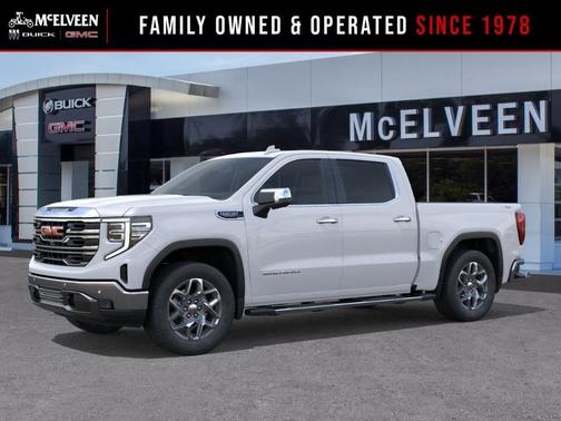 White 2026 GMC Sierra 1500 SLT