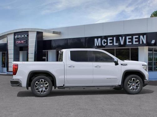 Glacier White 2026 GMC Sierra 1500 SLT
