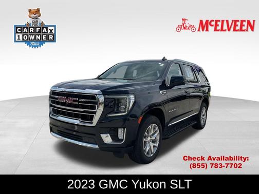 Midnight Blue Metallic 2023 GMC Yukon SLT