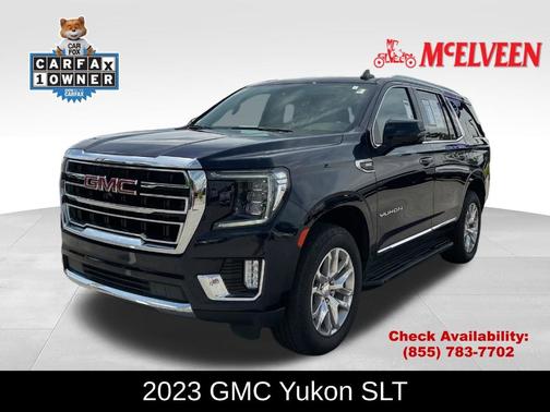 Midnight Blue Metallic 2023 GMC Yukon SLT