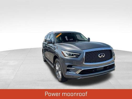 Graphite Shadow 2021 INFINITI QX80 Luxe