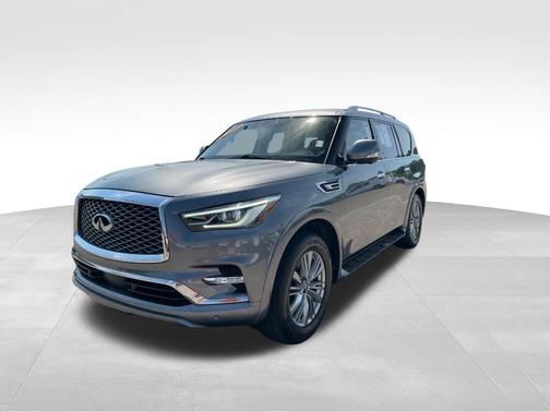 Graphite Shadow 2021 INFINITI QX80 Luxe
