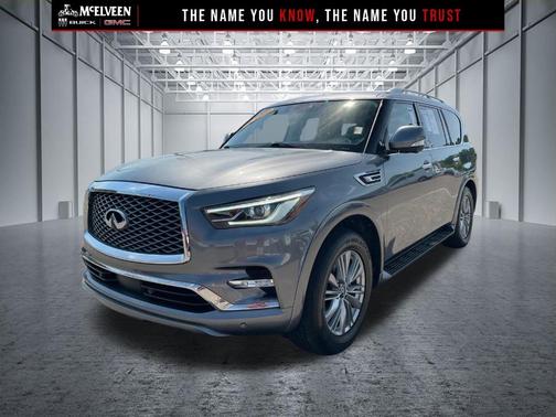 Graphite Shadow 2021 INFINITI QX80 Luxe