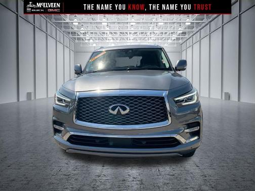 Graphite Shadow 2021 INFINITI QX80 Luxe