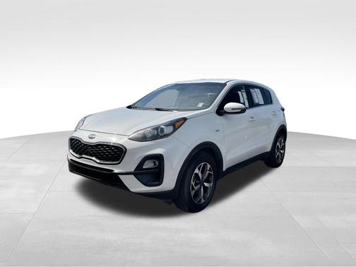 Clear White 2020 Kia Sportage LX