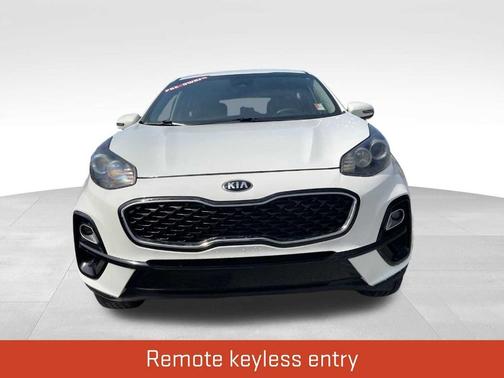 Clear White 2020 Kia Sportage LX