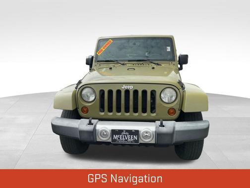 Commando Green 2013 Jeep Wrangler Unlimited Sahara