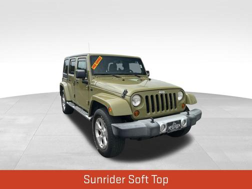 Commando Green 2013 Jeep Wrangler Unlimited Sahara
