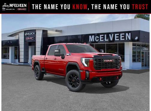 Volcanic Red 2026 GMC Sierra 2500 AT4