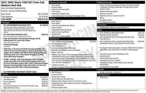 2021 GMC Sierra 1500 SLT