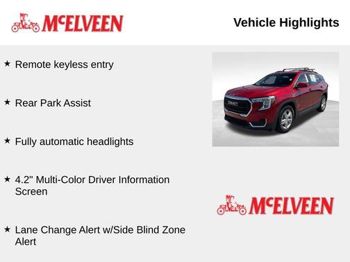 Cayenne Red 2022 GMC Terrain SLE