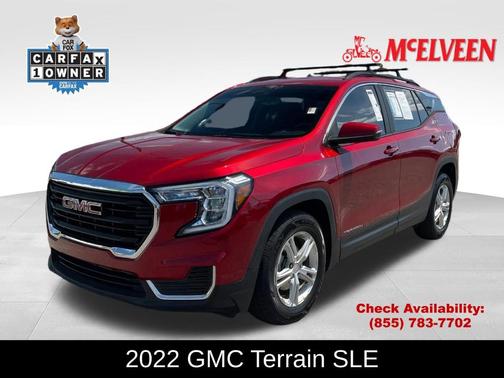 Cayenne Red 2022 GMC Terrain SLE