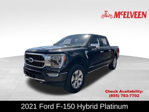 Black 2021 Ford F-150 Platinum