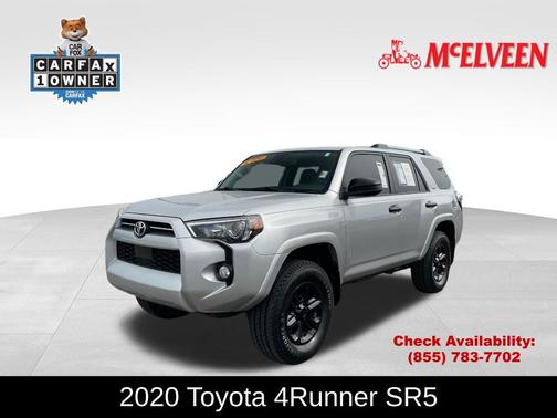 Classic Silver Metallic 2020 Toyota 4Runner SR5