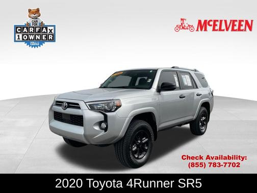 Classic Silver Metallic 2020 Toyota 4Runner SR5