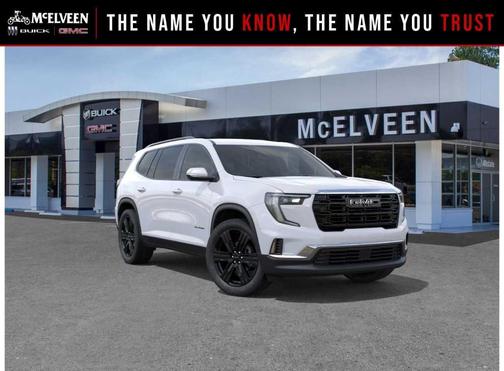 Summit White 2026 GMC Acadia Elevation