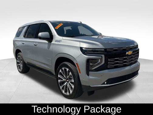 Sterling Gray Metallic 2025 Chevrolet Tahoe High Country