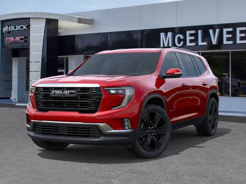 Volcanic Red 2026 GMC Acadia Elevation