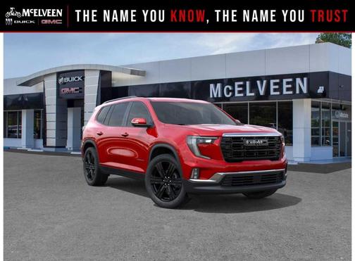Volcanic Red 2026 GMC Acadia Elevation
