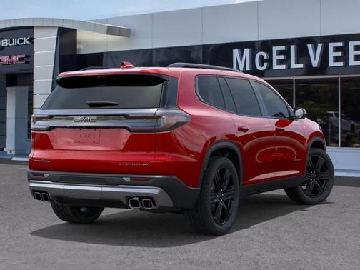 Volcanic Red 2026 GMC Acadia Elevation