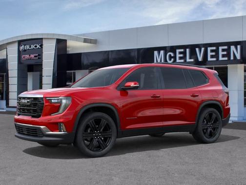 Volcanic Red 2026 GMC Acadia Elevation