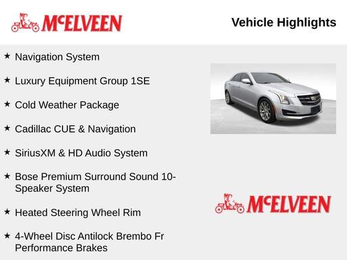 2017 Cadillac ATS 2.0L Turbo Luxury