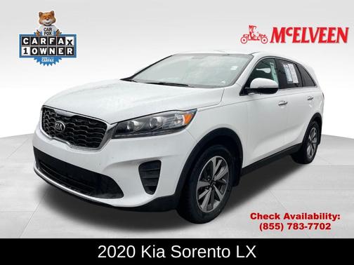 Snow White Pearl 2020 Kia Sorento LX