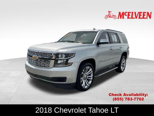Silver Ice Metallic 2018 Chevrolet Tahoe LT